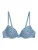 Marc O’Polo Bikinitop ‘ Shiny ‘  blauw / wit