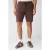 Shoeby regular waist sweatshort donkerbruin