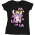 Li-cense Disney dames lilo & stitch angel fa la la katoenen t-shirt