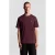 Lyle and Scott – T-shirt Burgundy – S – Modern-fit