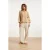 Smashed Lemon Mousseline top met v-hals |