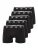 CR7 Heren Boxershorts Korte Pijp Multipack Zwart Katoen 5-Pack –
