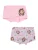 Lindex Onderbroek ‘Gabbys Dollh’  bruin / lavendel / rosa / wit