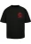 MJ Gonzales Shirt ‘Global Flame’  vuurrood / zwart