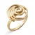 Orphelia Dames 925 Zilveren Ring – Goud ZR-7500/G