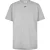 Off White Heren-T-shirt met korte mouwen en zonder logo (Lichtgrijs)