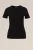 WE Fashion – Dames T-shirt – Zwart – Biologisch katoen –