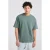 America Today regular T-shirt grijsgroen