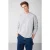 Geribde sweater met ronde hals