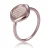 Orphelia Dames 925 Sterling Zilveren Ring – Roze ZR-7442