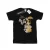 Disney Jongens Mary Poppins Bloemen Silhouet T-shirt (Zwart)