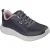 Skechers Bobs Moda Flex Textiel Dames Donkerblauwe Sneakers