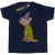 Disney Jongens Klassiek Dopey T-Shirt (Marineblauw)