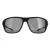 Chopard rechthoek heren matte zandstraalde zwarte rook gepolariseerd SCH292