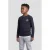 Orange Stars longsleeve met backprint – donkerblauw