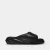 Mono sandalen in zwart leer
