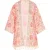 IZIA Kimono Dames Roze Veelkleurig