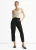 Champagnekleurige cami-top met pailletten en cowl neck