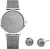 BERING Analoog horloge  grijs / zilver