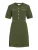 VILA Gebreide jurk ‘VITrut’  olijfgroen