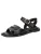SIOUX Sandalen met riem ‘Molsirka-703’  zwart