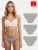 Tazzio Slip ‘3er-Pack F941’  grijs