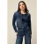 Oltre Denim Jacket With Jewel Patch Blue
