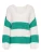 JDY Trui ‘JDYDinea’  groen / wit