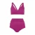 Speedo Dames/Dames Positie Tweedelig Zwempak (Paars)
