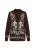 usha FESTIVAL Oversized trui  bruin / wit