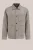 WE Fashion – Heren regular fit overshirt – Regular fit – Grijsgroen –
