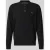 FYNCH-HATTON Poloshirt van een mix van merinowol en kasjmier met labelstitching