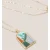 White Stuff Pebble Mosaic Tile Necklace Green Multi