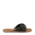 Lazamani leren slippers zwart