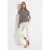 Street One Dames Gedessineerde blouse in Blauw
