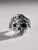REYTEL Ring ‘SKULL IN A WREATH’  zilver
