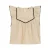 WE Fashion mouwloze top beige