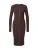 G-STAR Gebreide jurk  donkerbruin