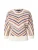 King Louie Trui ‘Daria’  crème / donkerblauw / rood / zwart