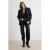 TRENDYOLMİLLA Dames Grijs Effen Wijde pijp Hoge taille Jeans