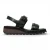 Fly London HEIF558FLY dames sandalen met sleehak en gesp, petrolgroen leer