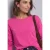 Effen shirt met lange mouwen
