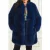 GUESS Marciano By  Amelie Faux Fur Jacket Still Night Coat