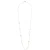 Orphelia Dames 925 Sterling Zilveren Halsketting – Zilver/Roze ZK-7385/80