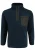 INDICODE JEANS Fleece jas ‘Trout’  blauw