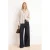 TRENDYOLMİLLA Dames Meerkleurig Gestreept Lang Oversized Overhemden