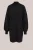 WE Fashion – Dames fijngebreide jurk – Regular fit – Zwart –