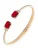 Lauren Ralph Lauren Armband  goud / rood