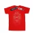 Star Wars Heren Millennium Falcon Kerstboom Levering T-Shirt (Rood)