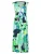 Betty Barclay Jurk  hemelsblauw / groen / lichtgroen / zwart